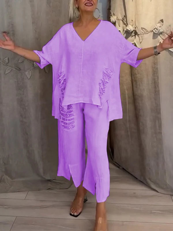 WIT | Tweedelig Zomeroutfit
