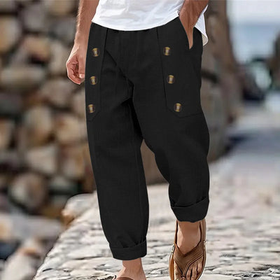 Hawaii herenbroek van katoen