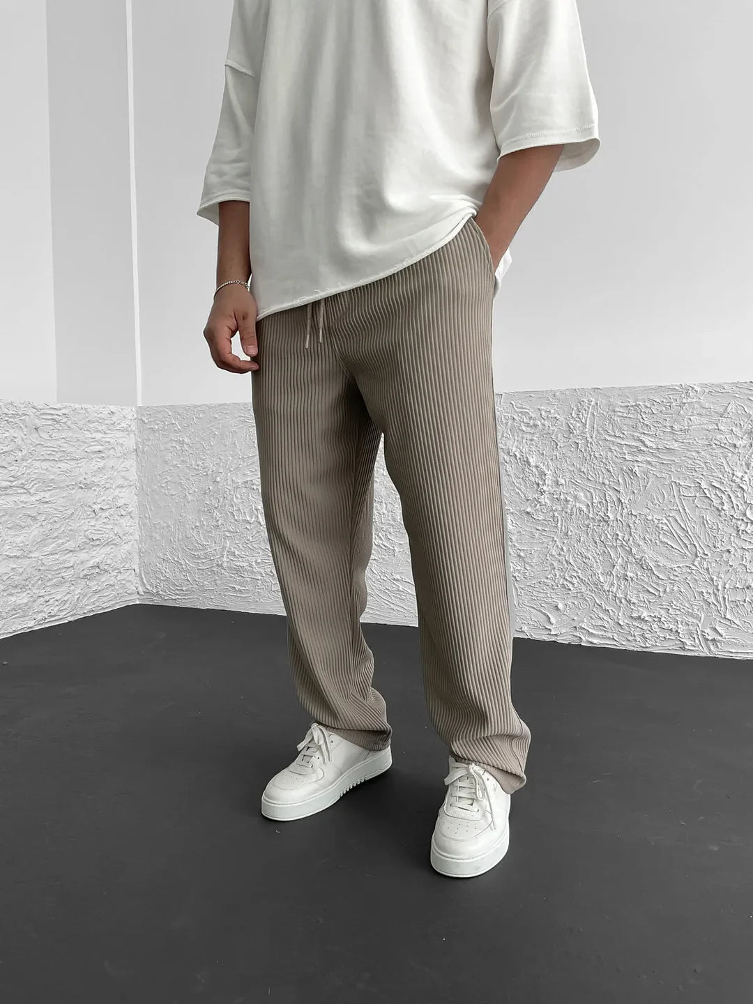 Wigand – Comfortabele Geribde Broek
