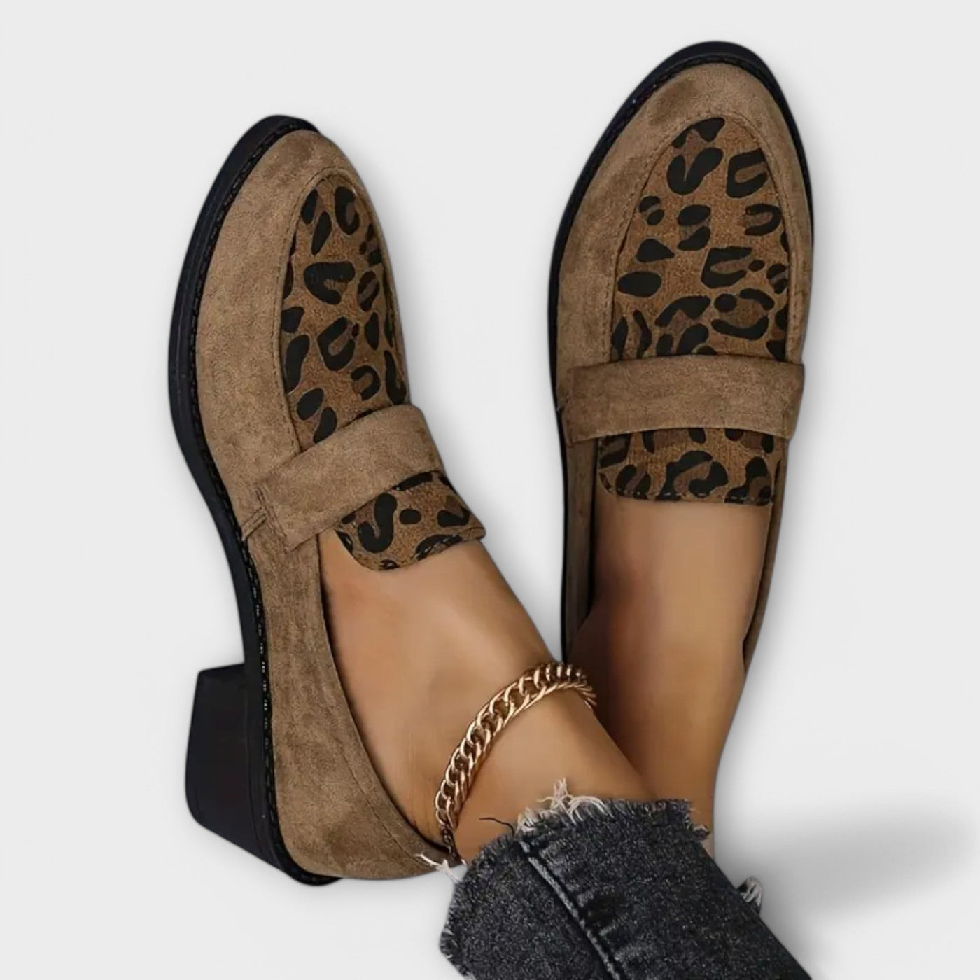 Elegante Dameschoenen met Luipaardprint