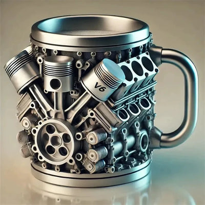 ThrottleCup - V-motoren stalen beker