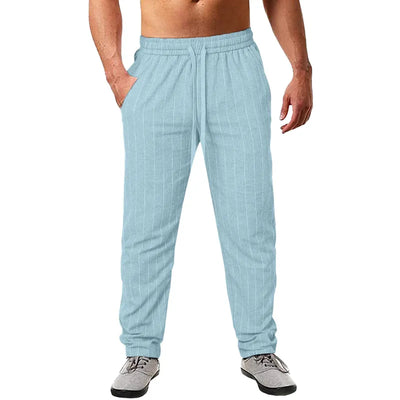 Carl - Katoenen broek met elastische taille