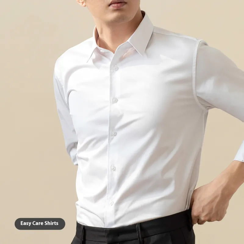 Raphael - Stretch slim-fit overhemd