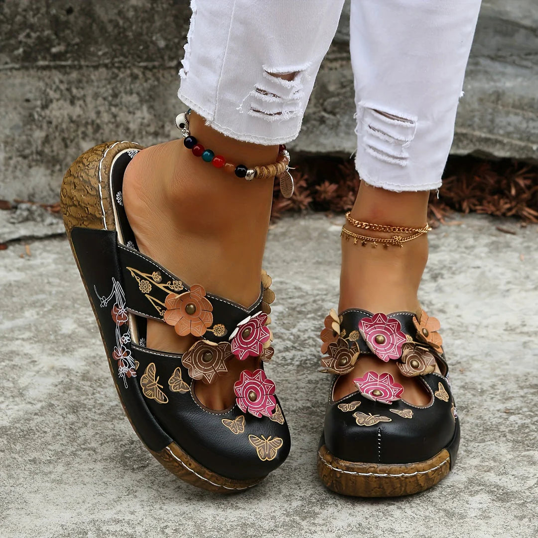 Oprah - Elegante Antislip Sleehak Sandalen