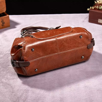 Nina - Chique Leren Tas