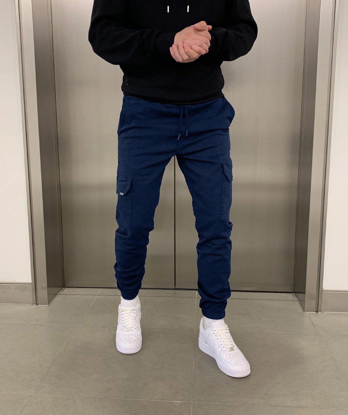 Abraham - Elastische Cargo Joggers