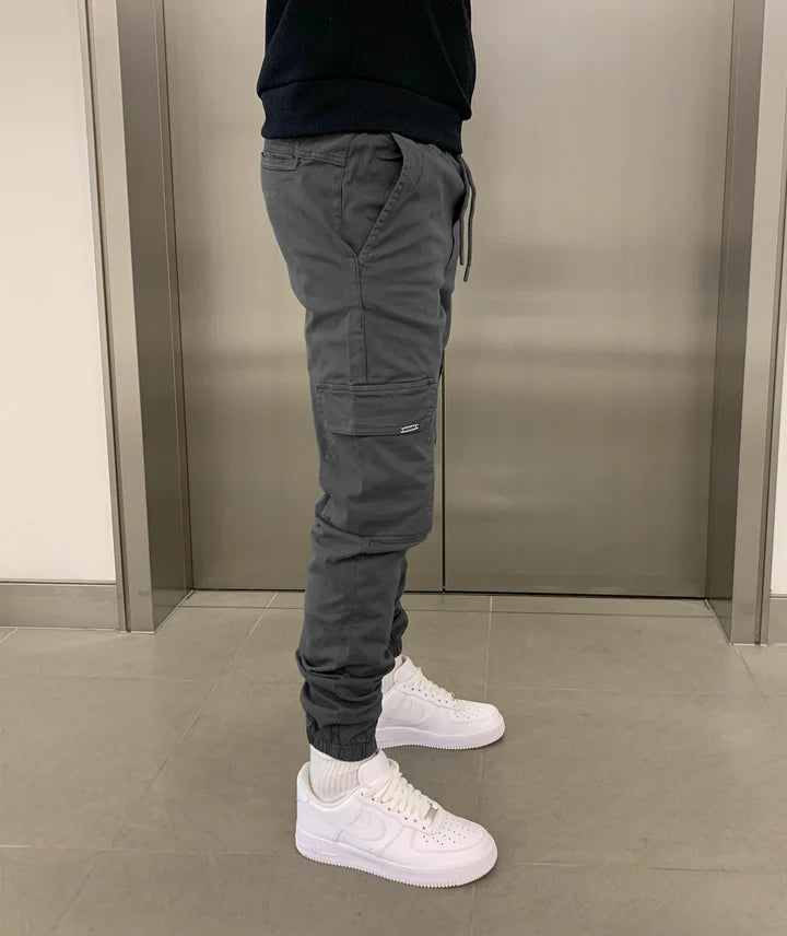 Abraham - Elastische Cargo Joggers