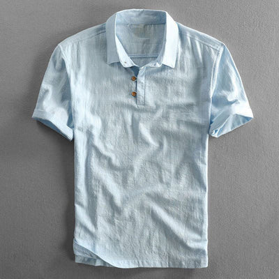 Amalfi Linnen Poloshirt