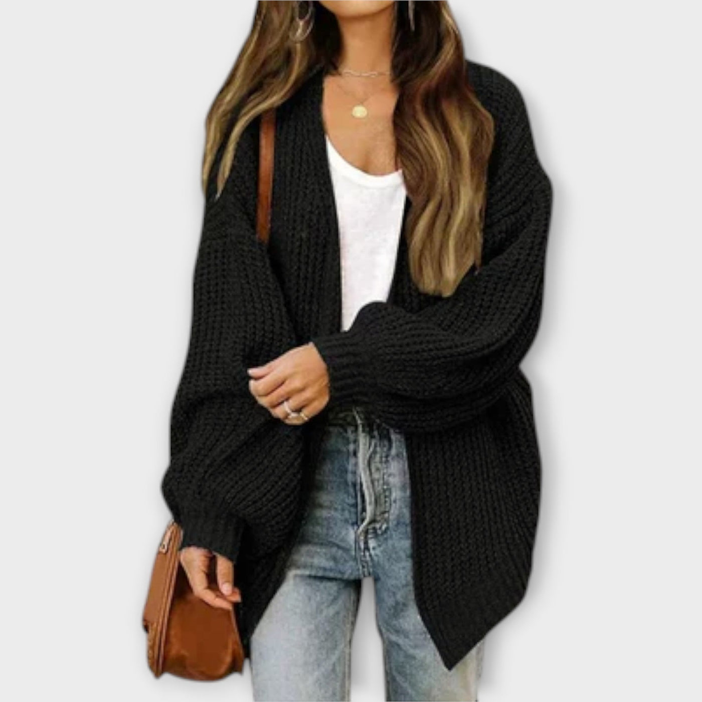 Casual gebreide cardigan