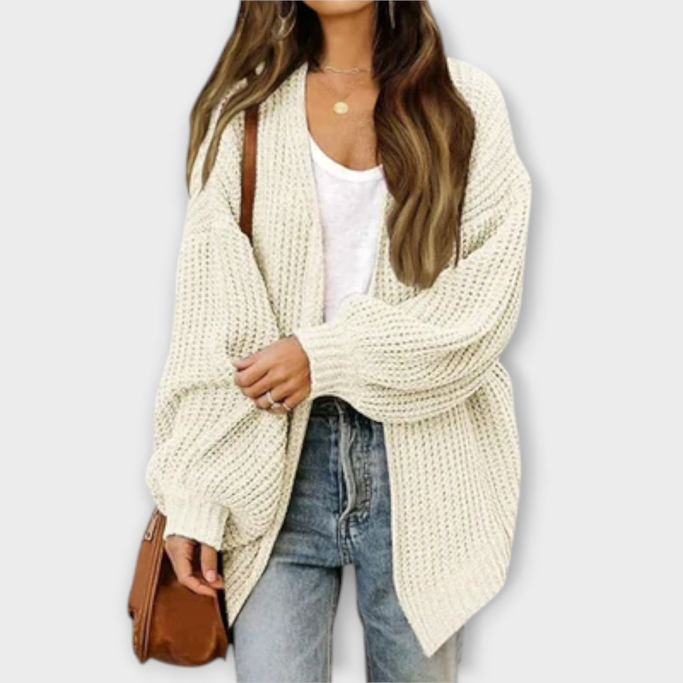 Casual gebreide cardigan