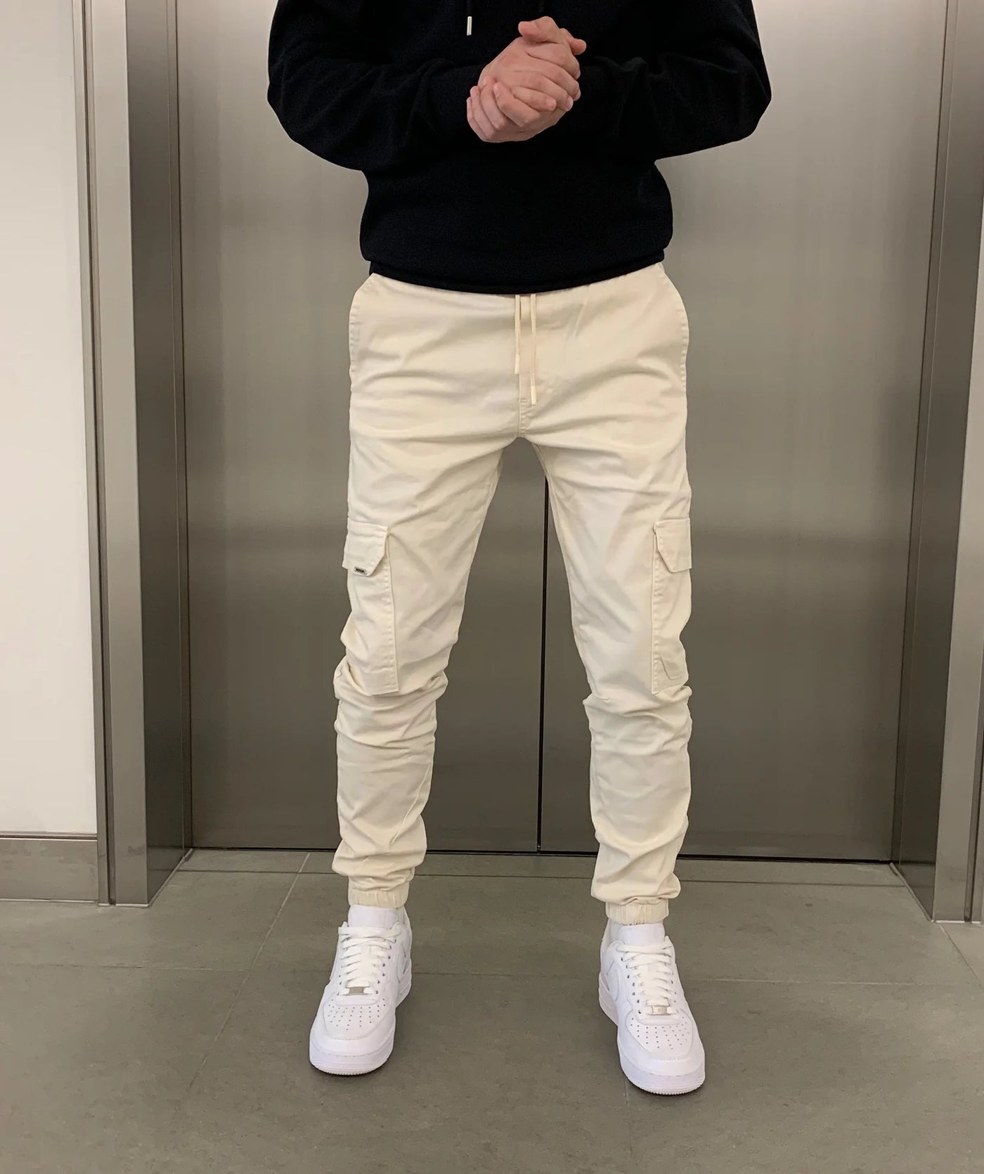 Abraham - Elastische Cargo Joggers
