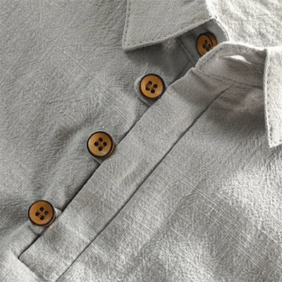 Amalfi Linnen Poloshirt