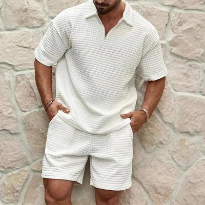 Albert - Wafelgebreide Loungewear Set