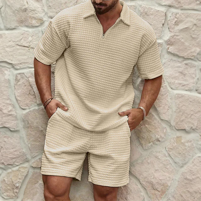 Albert - Wafelgebreide Loungewear Set