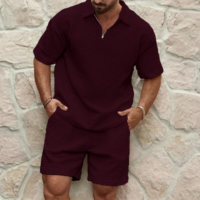 Albert - Wafelgebreide Loungewear Set