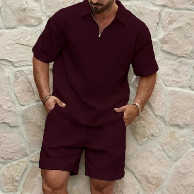 Albert - Wafelgebreide Loungewear Set