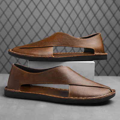 Klaas - Ademende Sandalen van Echt Leer
