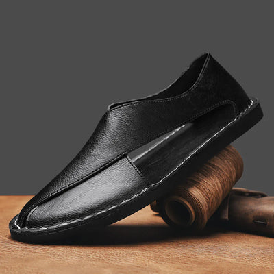 Klaas - Ademende Sandalen van Echt Leer