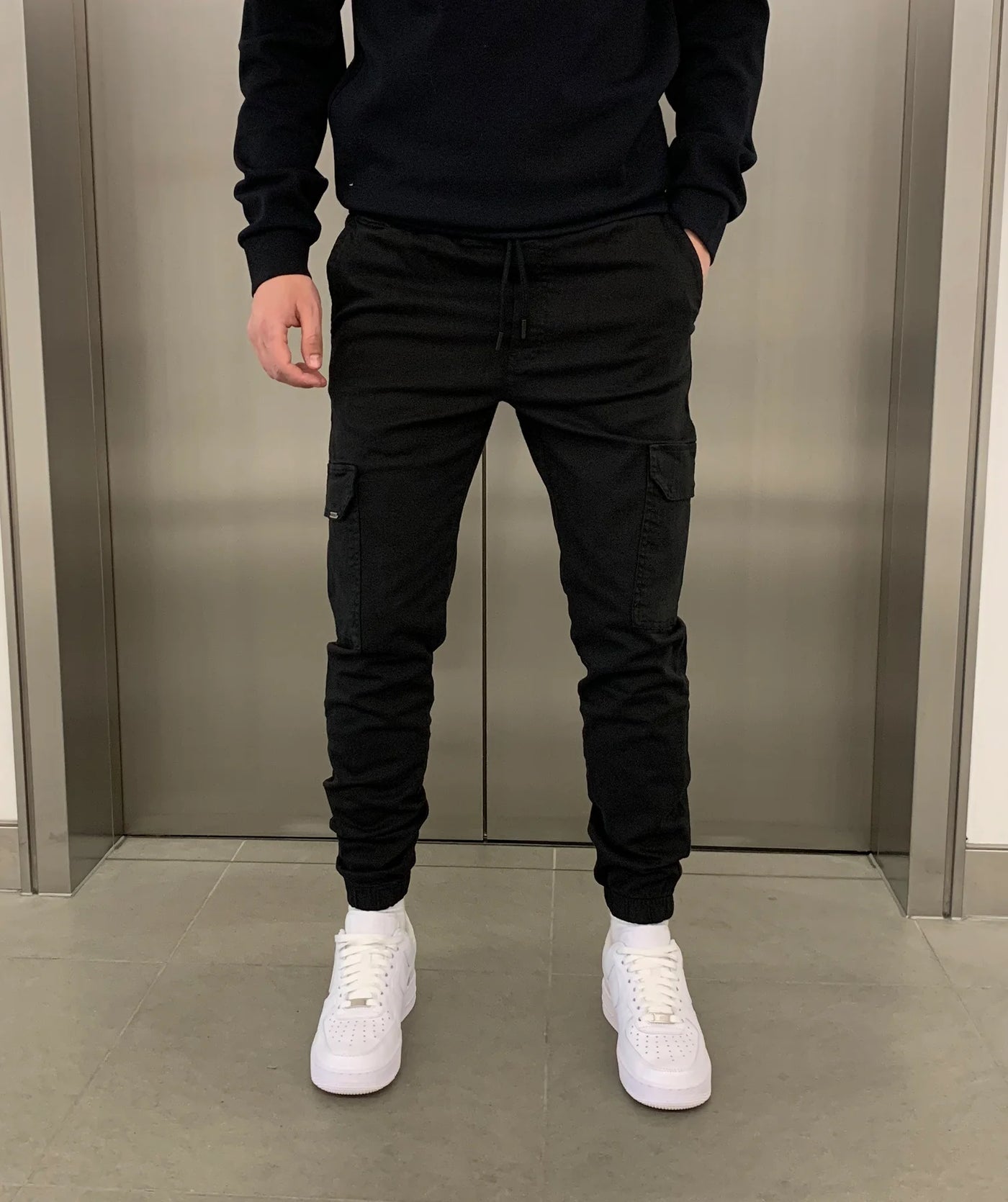 Abraham - Elastische Cargo Joggers
