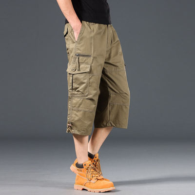 Esman - Cargo Shorts met Elastische Taille