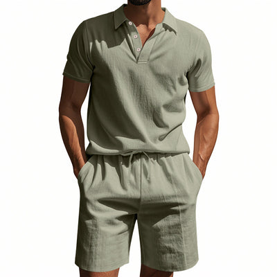 Noah | Zomer Linnen Poloset