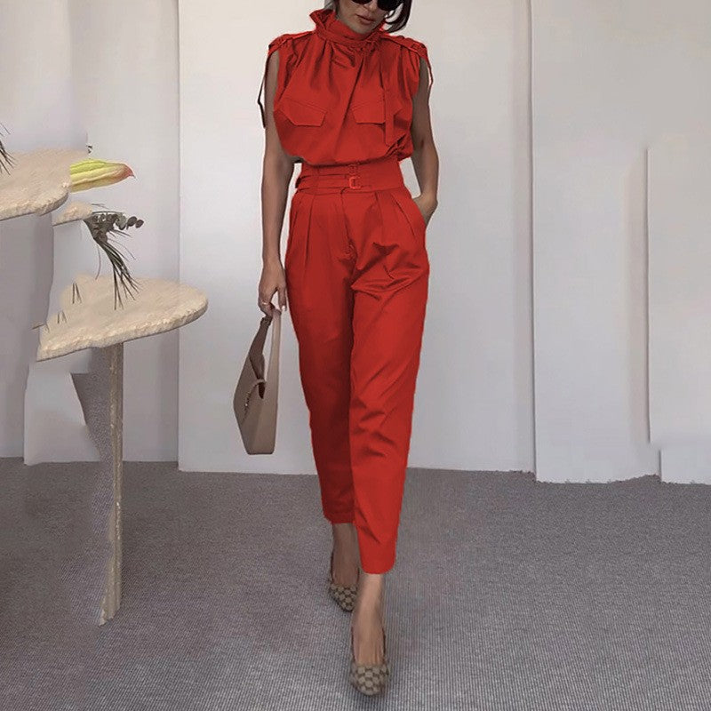 Jasmine - Elegante jumpsuit met afslankende taille