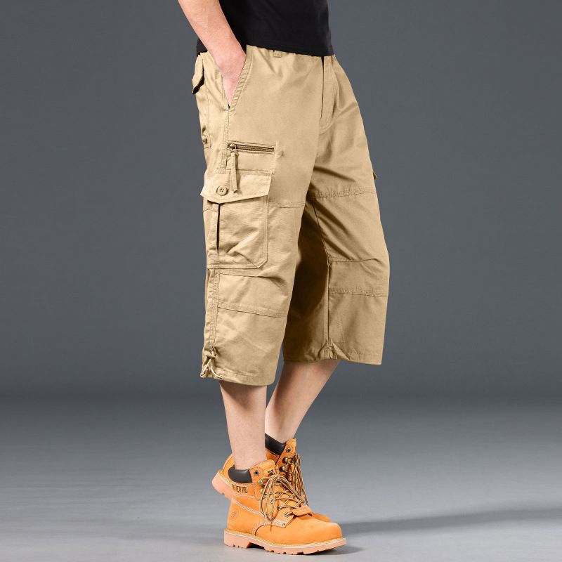 Esman - Cargo Shorts met Elastische Taille