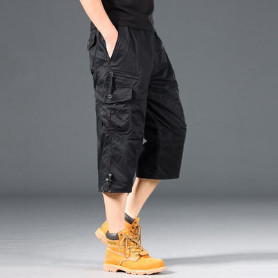 Esman - Cargo Shorts met Elastische Taille