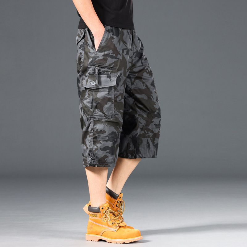 Esman - Cargo Shorts met Elastische Taille