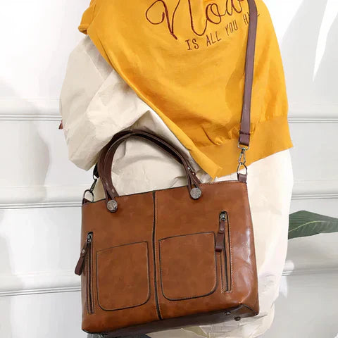 Thalia - Stijlvolle Leren Tas