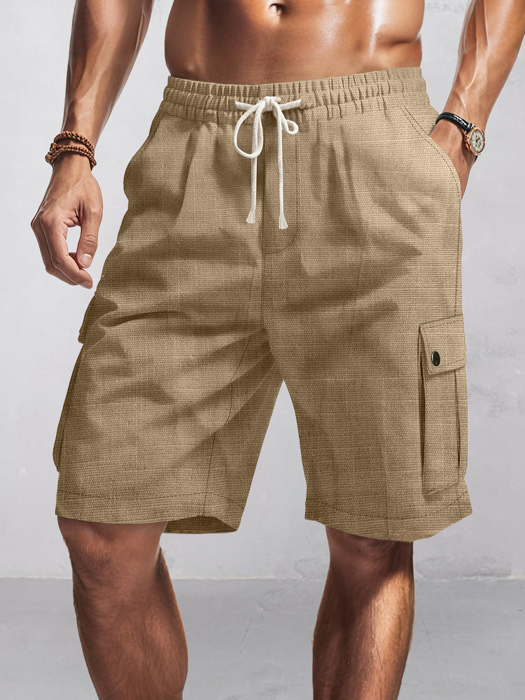 Essential Katoenen Cargo Shorts
