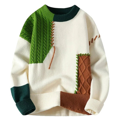 Alex | Patchwork Trui