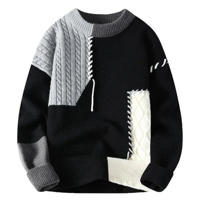 Alex | Patchwork Trui