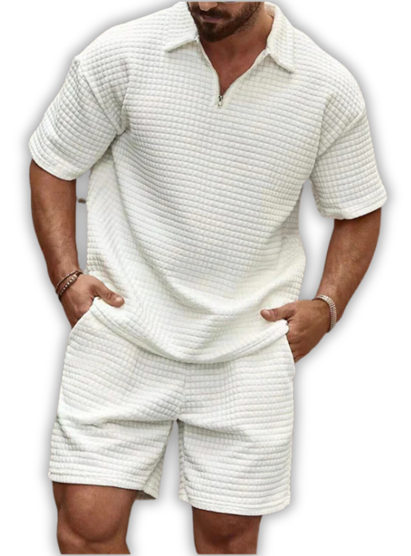 Albert - Wafelgebreide Loungewear Set