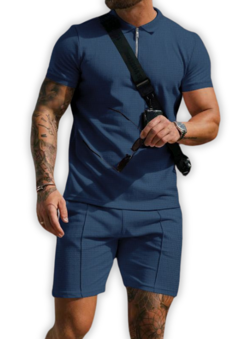 Casual Herenpak – Korte Mouwen & Korte Broek