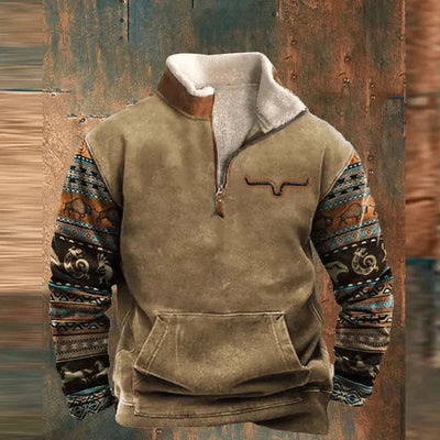 Dakota™ | Grafisch Sweatshirt met Rits