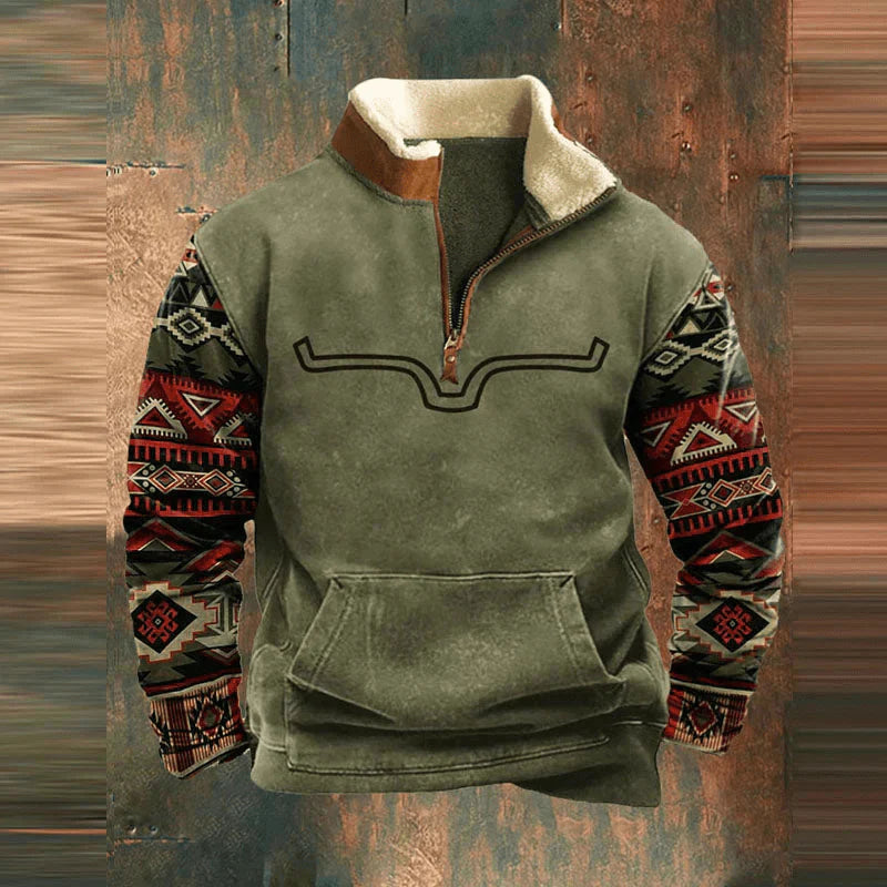 Dakota™ | Grafisch Sweatshirt met Rits