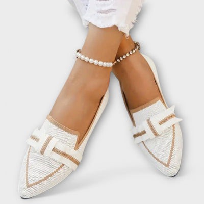 Vlakke Damesschoenen met Geknoopt Ontwerp