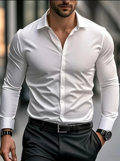 Byron - Elegante Overhemd met Lange Mouwen