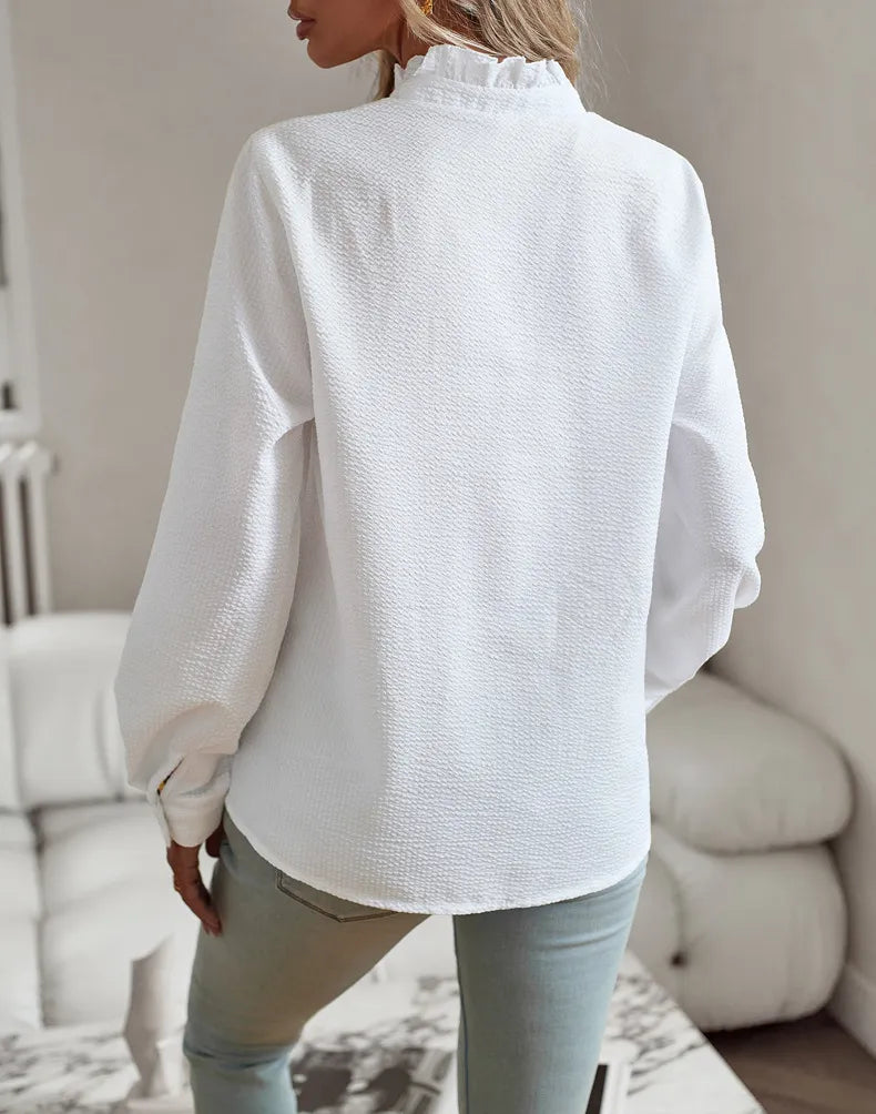 Yara - Elegante Gestreepte Blouse