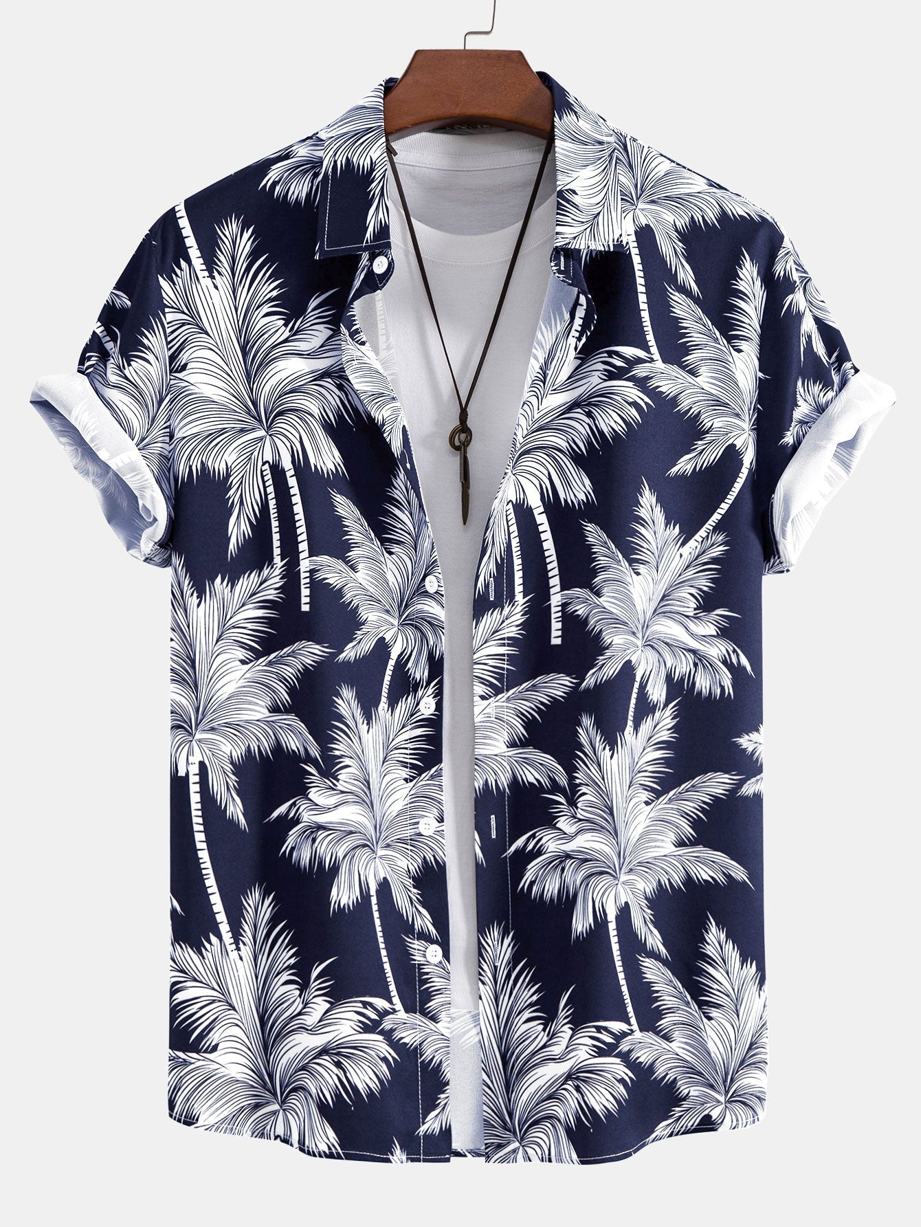Set met palmboomprint