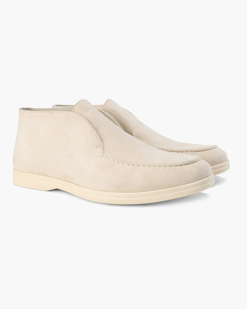Diederik | Hoge Suède Loafers
