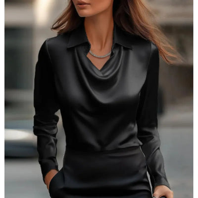 Anna  - Elegante Blouse met Lange Mouwen
