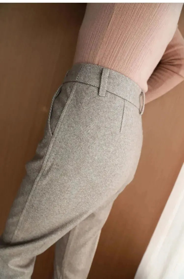 Bram - Elegante wollen maatwerkbroek