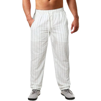 Carl - Katoenen broek met elastische taille