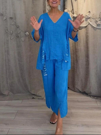 WIT | Tweedelig Zomeroutfit
