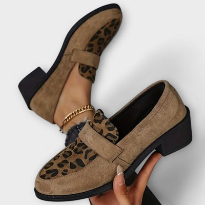Elegante Dameschoenen met Luipaardprint