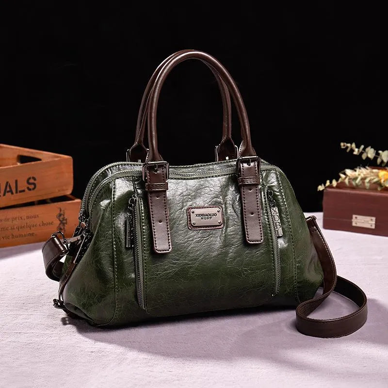 Nina - Chique Leren Tas