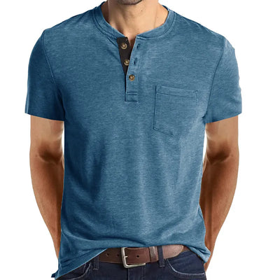 Bas - Vintage Hals T-shirt
