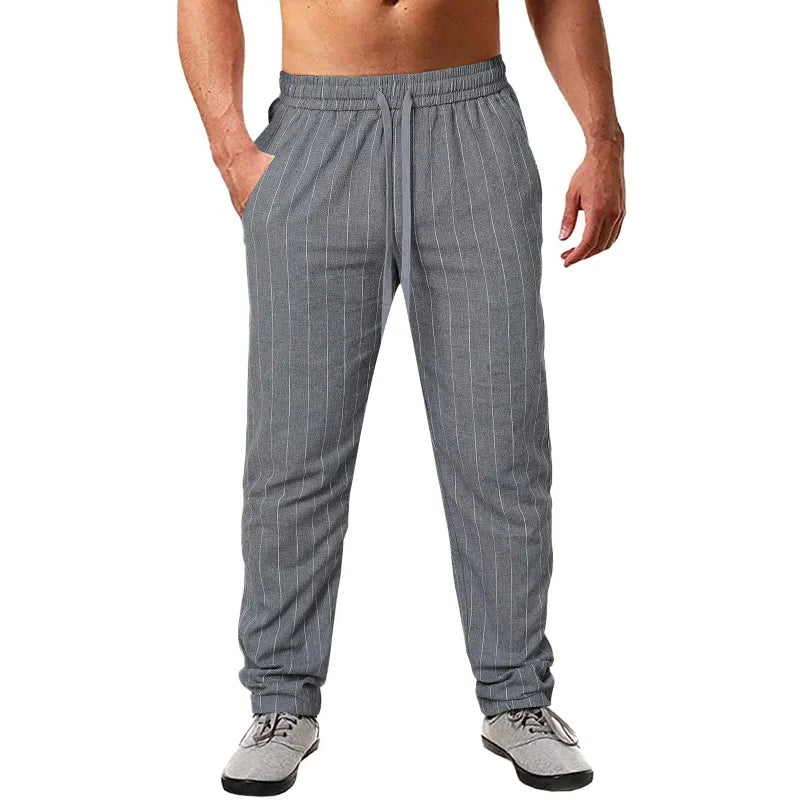 Carl - Katoenen broek met elastische taille